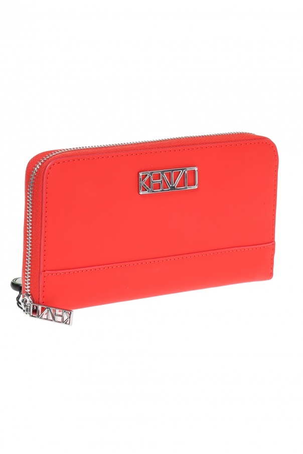 Red Leather wallet Kenzo Vitkac GB